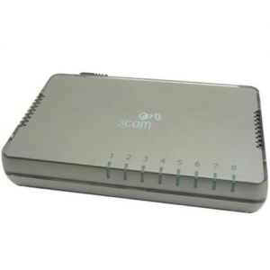 3Com Gigabit Switch 8-Port Network Switch - 3CGSU08
