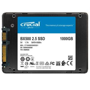 Crucial BX500 1TB SATA III 2.5" Internal SSD (CT1000BX500SSD1)