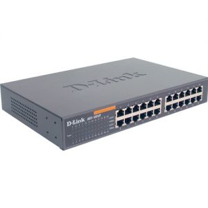 D-Link DES-1024D 10/100 24-Port Fast Ethernet Switch METAL FAST DATA TRANSFER 24
