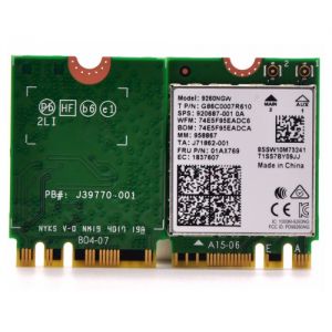Intel 9260NGW 1730Mbp NGFF Dual Band 802.11ac WiFi Bluetooth 5.0 Wireless Card