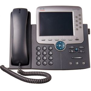 Cisco CP-7975G 8 Button Line VoIP Color LCD Touch Screen Phone