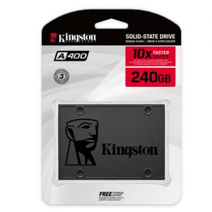 Kingston SA400S37/240G 240 GB Digital A400 SATA III 2.5" Internal Solid State Drive - Grey