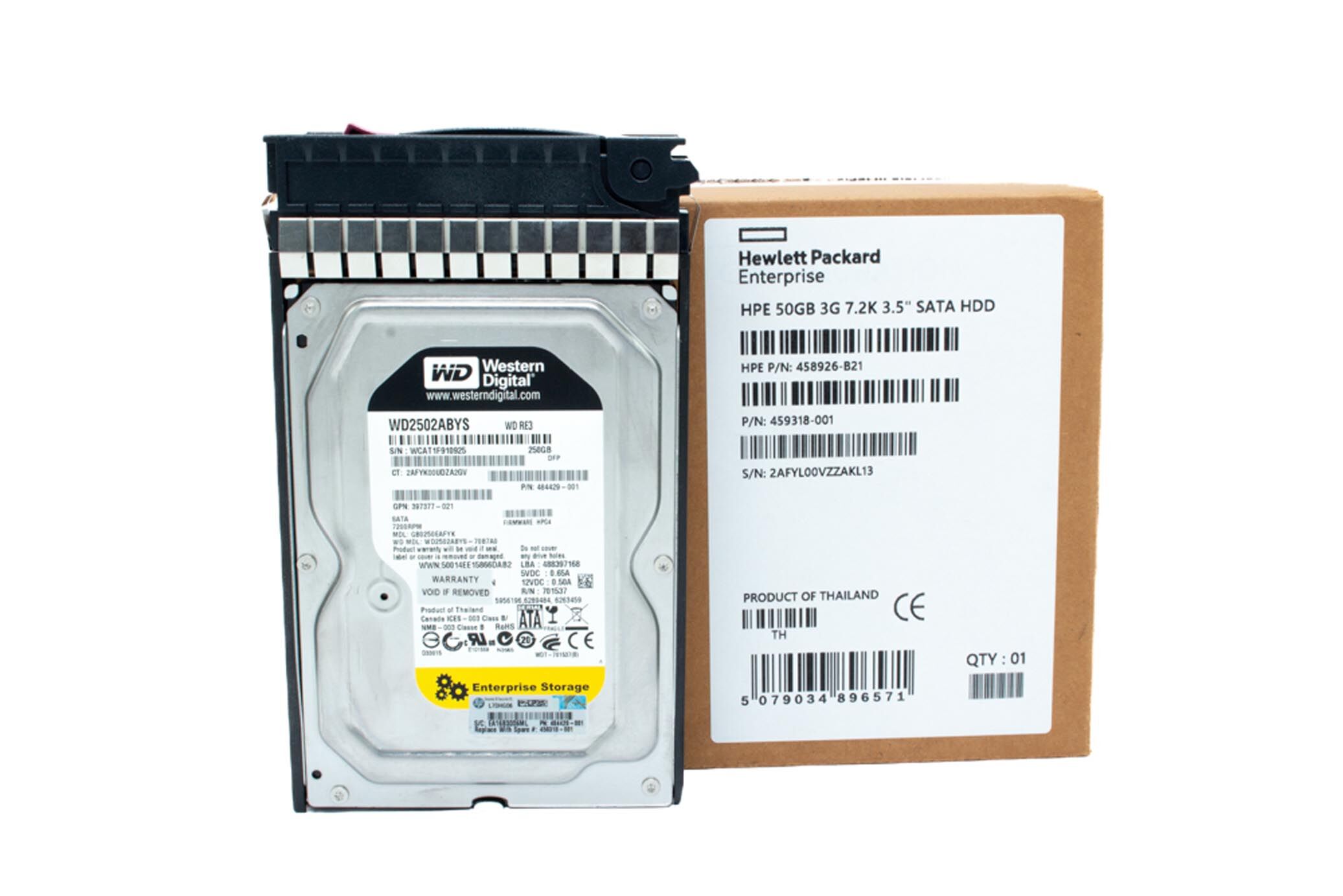 HP HDD 250GB 7.2K SATA 459318-001