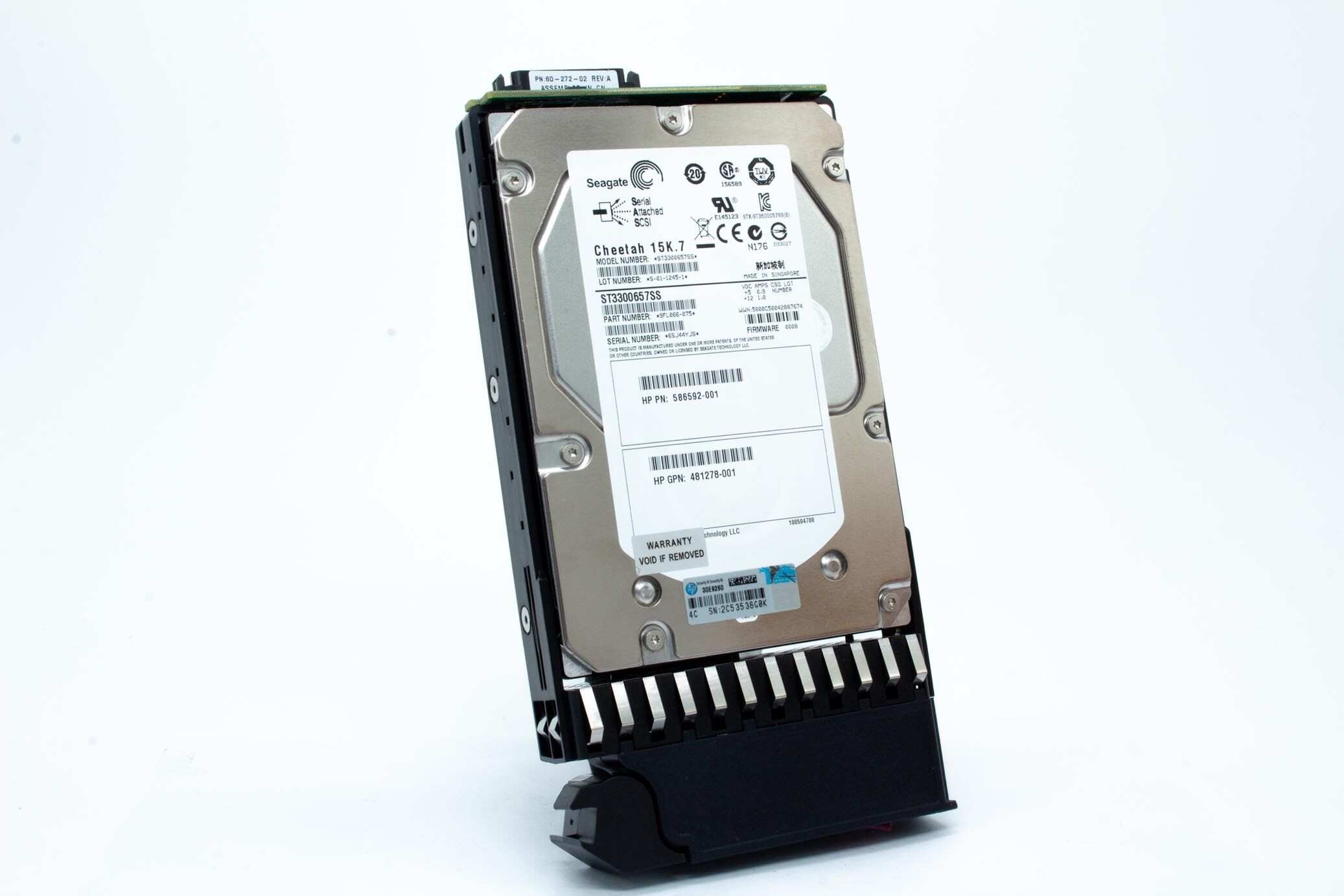 HP HDD 300GB 15K SAS 480938-001