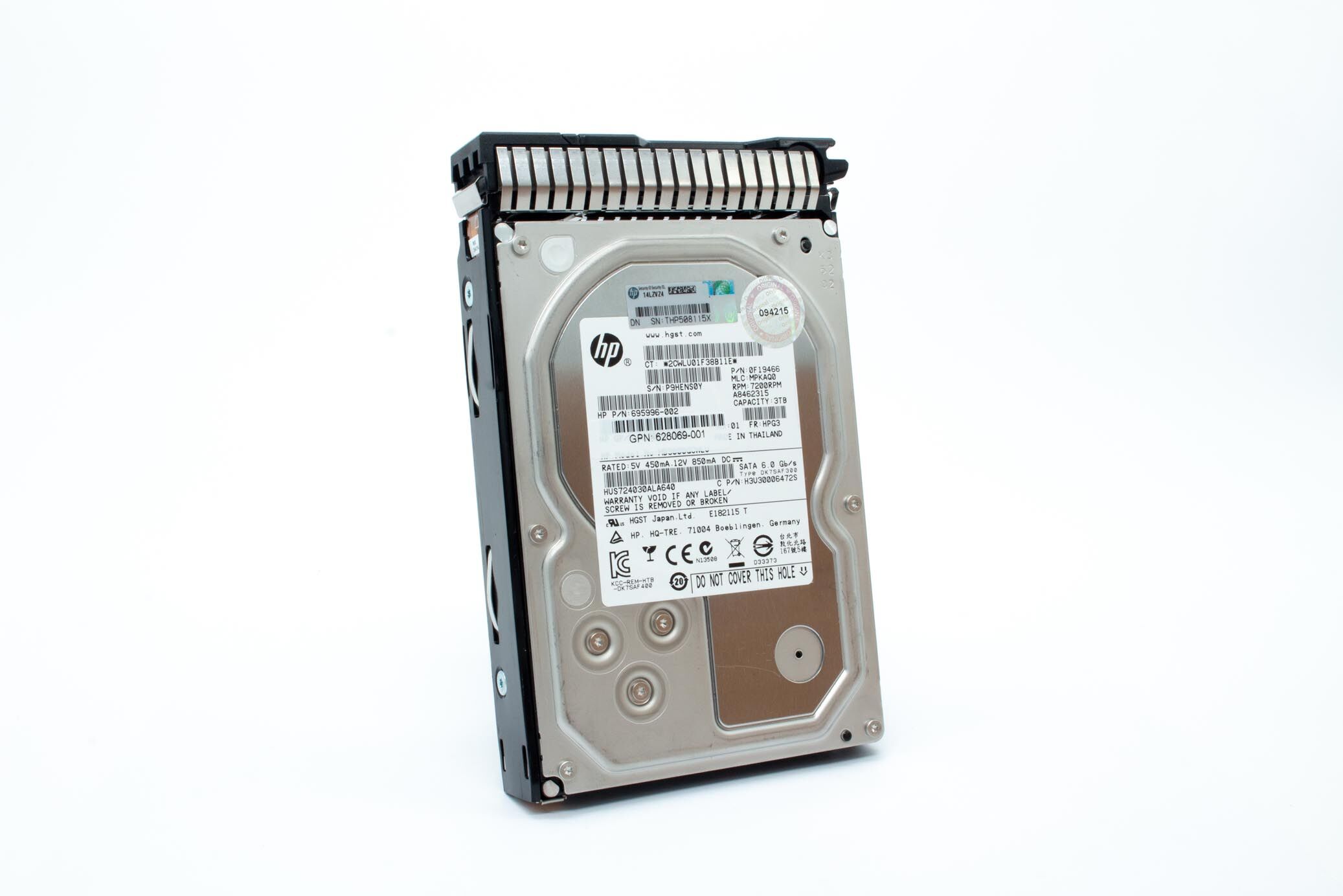 HP HDD 3TB 7.2K 6G SAS 628182-001