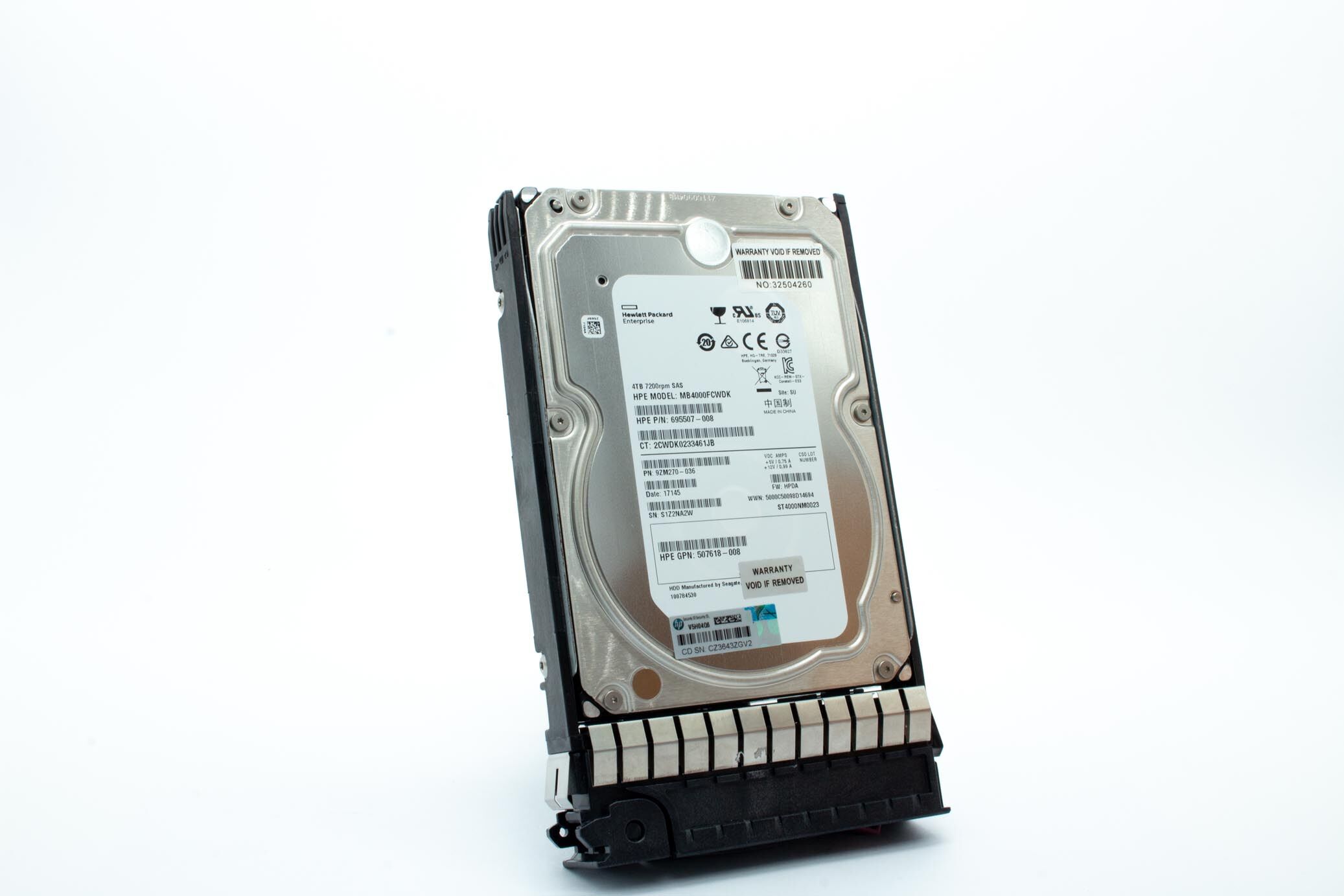 HP HDD 4TB 7.2K 6G SAS 693721-001