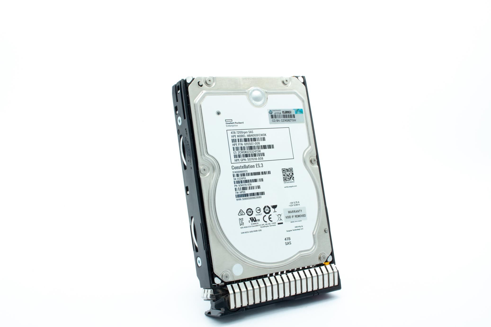 HP HDD 4TB 7.2K 6G SAS 695842-001