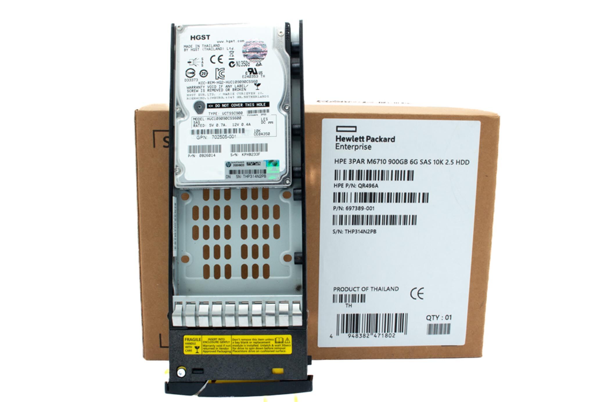 HP HDD 900GB 10K 6G SAS 697389-001