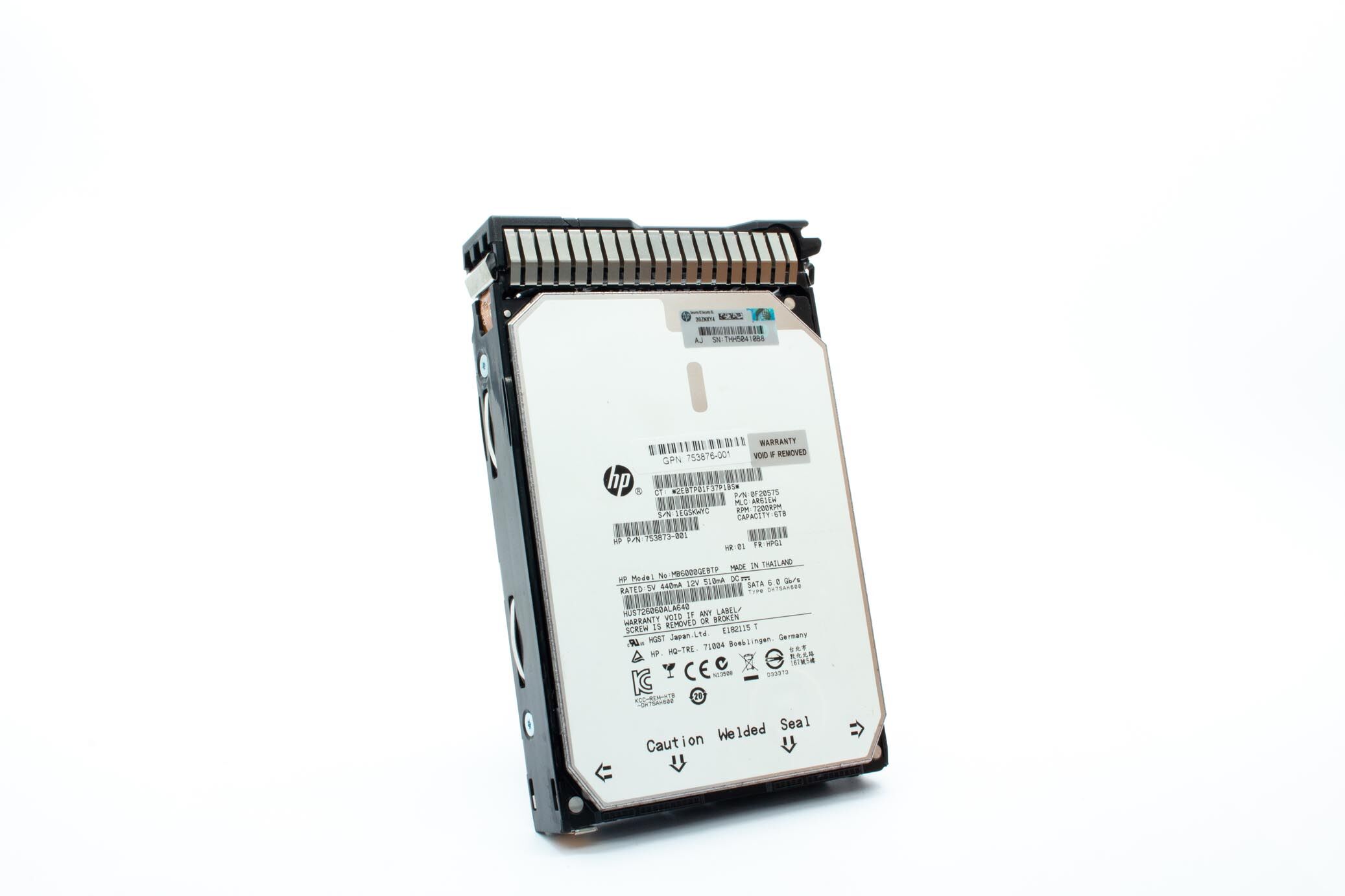 HP HDD 6TB 7.2K 6G SATA 761496-001