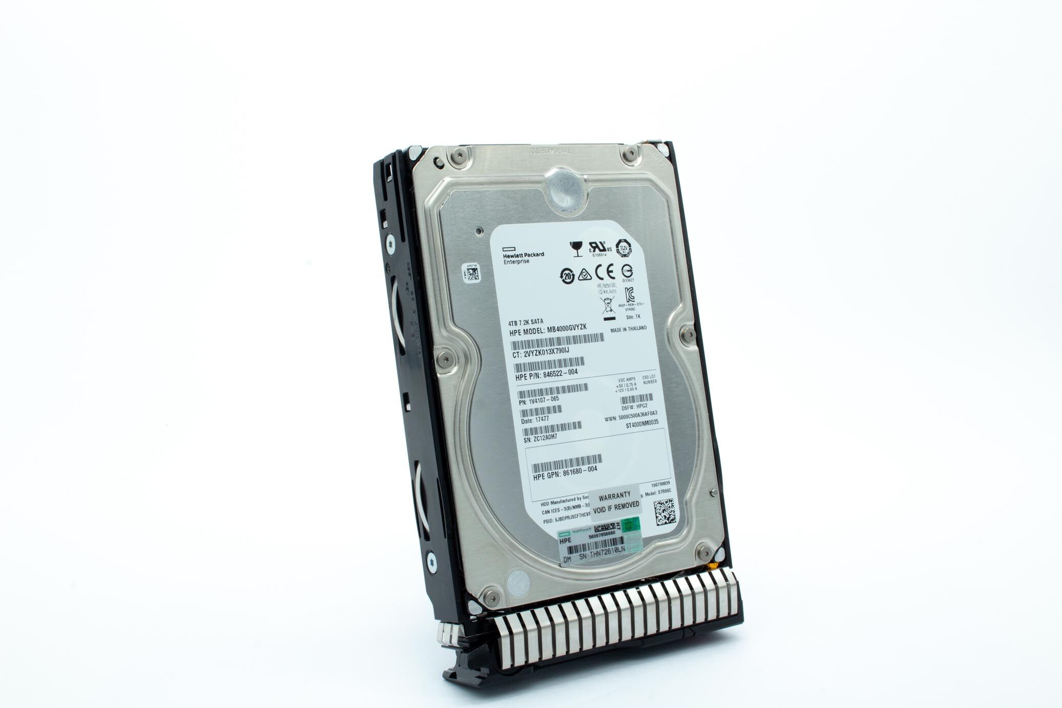 HP HDD 4TB 7.2K 6G SATA 862127-001