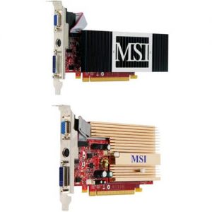 MSI NVIDIA GeForce 8400 GS 512MB GDDR2 Video Graphics Card NX8400GS-TD512EH