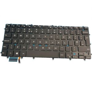 Keyboard English Dell XPS 13 9343 9350 9360 UK 07DTJ4 Backlit
