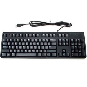 DELL DJ494 USB QWERTY US International Black keyboard