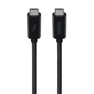 Belkin F2CD081BT1M-BLK Thunderbolt 3 Cable 3.28 ft USB Data Transfer Cable