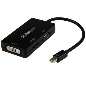StarTech MDP2VGDVHD Mini DisplayPort to VGA / DVI / HDMI Adapter 3-in-1