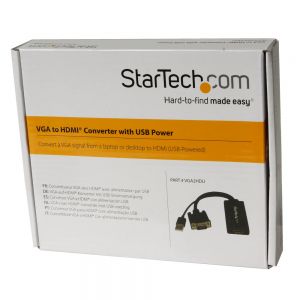 STARTECH.COM VGA To HDMI Adapter VGA2HDU Star Tech Startech