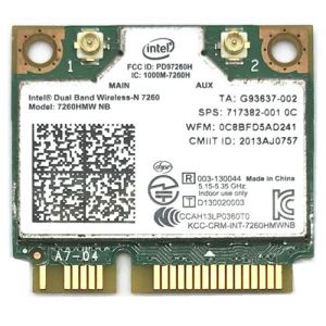 HP 717382-001 Intel Dual Band 7260 7260HMW NB 802.11n 300Mbps Wireless WiFi Card