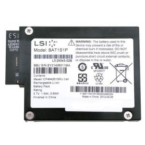 IBM 81Y4451 BAT1S1P LSI BBU08 For M5000 M5014 M5015 9260 9280 Raid Battery