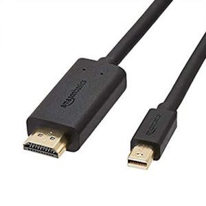 AmazonBasics Mini DisplayPort to HDMI Cable - 3 m (10 Feet)