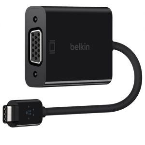 BELKIN F2CU037btBLK USB-C to VGA Adapter - Black