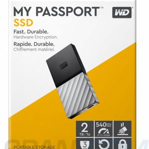 WD My Passport WDBKVX0020PSL-WESN 2TB Portable SSD 2.5 External Western Digital