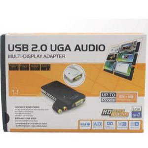 USB 2.0 UGA Audio Multi-Display Adapter ws-ug17m1