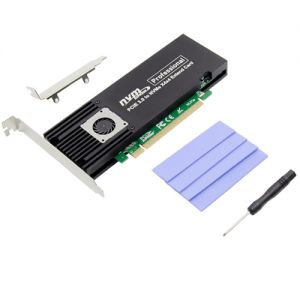 ProXtend PCIe X16 to X4*4 M.2 M Key SSD adapter