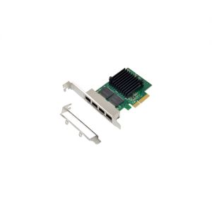 ProXtend PCIe X1 Quad RJ45 Gigabit Ethernet NIC, PN: PX-NC-10797