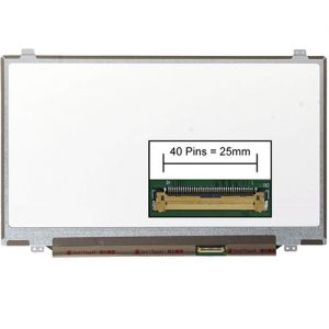 LCD Screen 14.0" WideScreen HD+ (1600x900) 40 pin video connector- LP140WD2(TL)(D3)