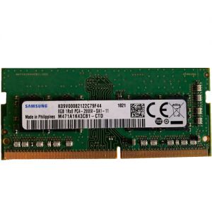 Samsung 8GB, 1RX8 PC4-2666V LAPTOP MEMORY-M471A1K43CB1-CTD, M471A1K43DB1