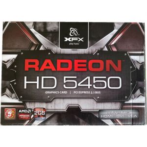 XFX ATI Radeon HD 5450 (HD-545X-CLH2) 2GB DDR3 HDMI DVI VGA