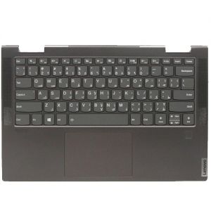Lenovo Yoga C740-14IML Palmrest Touchpad Cover Keyboard Arabic 5CB0U43957