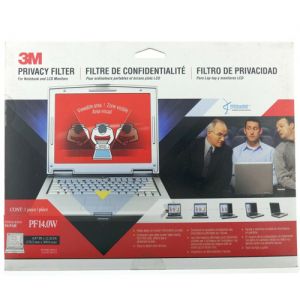 3M Touch Screens PF14.0W9 3M Privacy Filter for 14" Widescreen Laptops Notebooks