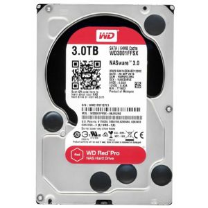 WD RED PRO 3TB 7.2K 64MB SATA III 6Gbps 3.5'' NASware 3.0
