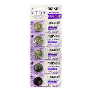 Maxell CR2032 CR 2032 3V LITHIUM BATTERIES Made in Japan