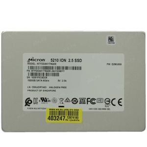 Micron 5210 Ion 7.68TB SATA3 SSD